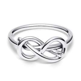 Pandora 193759C01 Women's Ring Silver Infinity Knot
