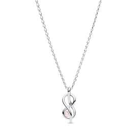 Pandora 393762C01-50 Women's Necklace Infinity Knot Silver