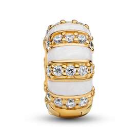 Pandora 763785C01 Clip-Charm Steine und Emaille Goldfarben