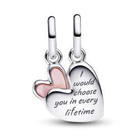 Pandora 793766C01 Charm-Anhänger Silber Mutter und Tochter