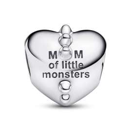 Pandora 793768C01 Silver Charm Mum's Little Monsters