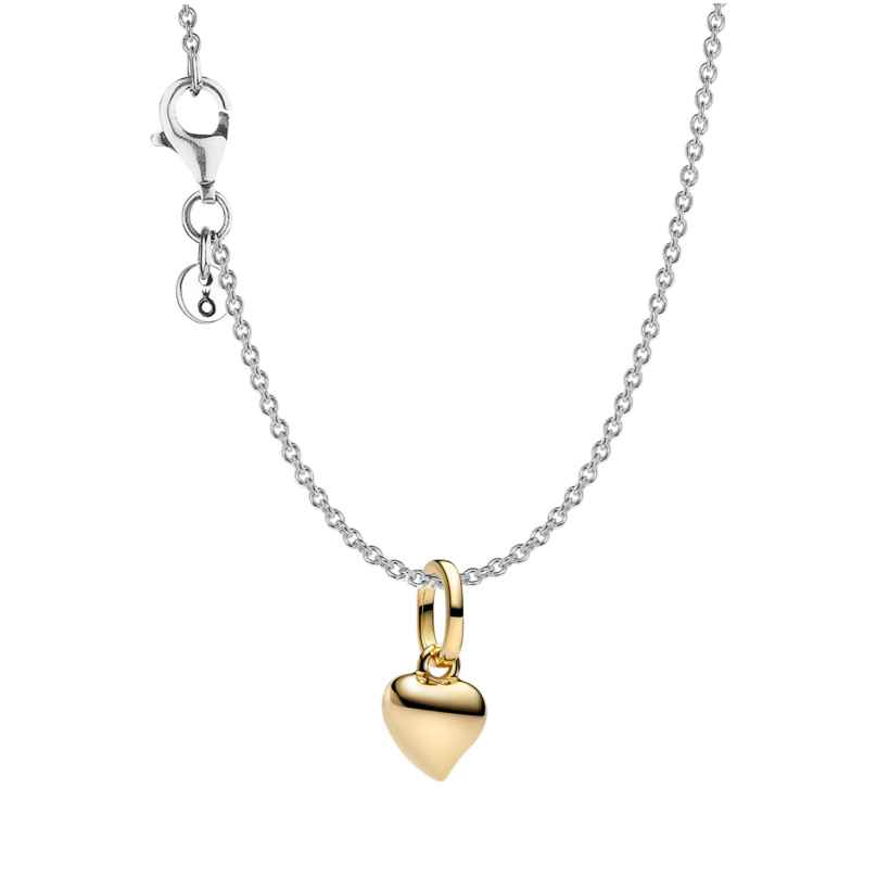 Pandora 28190 Damen-Halskette Mini-Herz Set Goldfarben 4262511281903