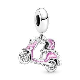 Pandora 28503 Damen-Halskette Rosafarbener Motorroller Geschenkset