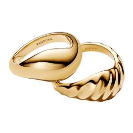 Pandora 163832C00 Damen Ring-Set Goldfarben