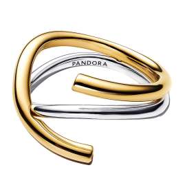 Pandora 163889C00 Damen-Ring Zweifarbig