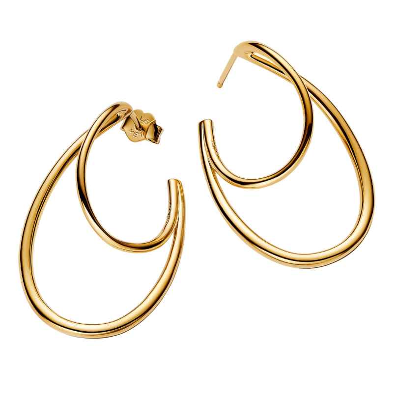 Pandora 263870C00 Damen-Ohrringe Creolen Goldfarben 5700303194448