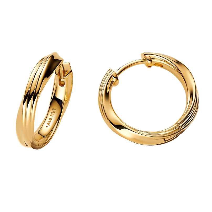 Pandora 263878C00 Damenohrringe Creolen Gedreht Goldfarben 5700303194479