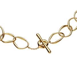 Pandora 363881C00-45 Women's Necklace Organically Gold Tone