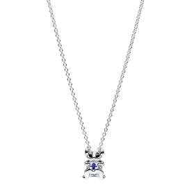 Pandora 393743C01-45 Damen Silber-Kette Disney Stitch