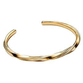 Pandora 563869C00-2 Ladies' Bangle Twisted Gold Tone