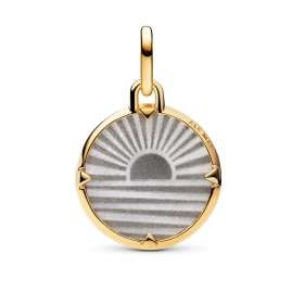 Pandora 763859C01 Mini Dangle Charm Sunrise Gold Tone