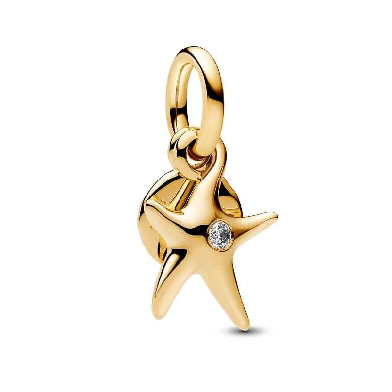 Pandora 763892C01 Charm-Anhänger Seestern Goldfarben 5700303193281
