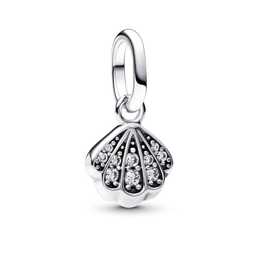 Pandora 793855C01 Mini Charm-Anhänger Silber Funkelnde Muschel 5700303193199