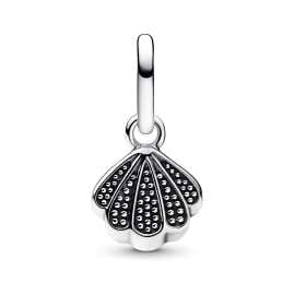 Pandora 793855C01 Mini Charm-Anhänger Silber Funkelnde Muschel