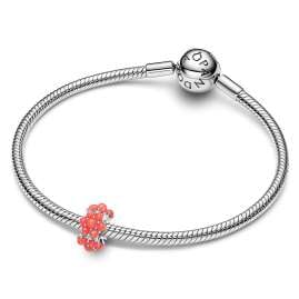 Pandora 793897C01 Silber Charm Korallfarbener Ozean
