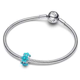 Pandora 793897C02 Silber Charm Türkisfarbener Ozean