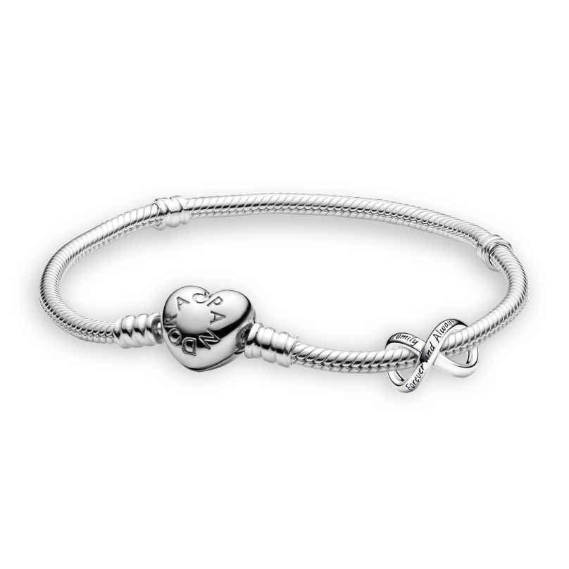 Pandora 28922 Damen-Armband Starter-Set Silber Für Immer & Ewig