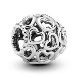 Pandora 28926 Geschenkset Damenarmband Silber Herzen