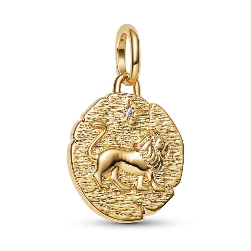Pandora 763974C01 Locket Pendant Gold Tone Lion 5700303218533