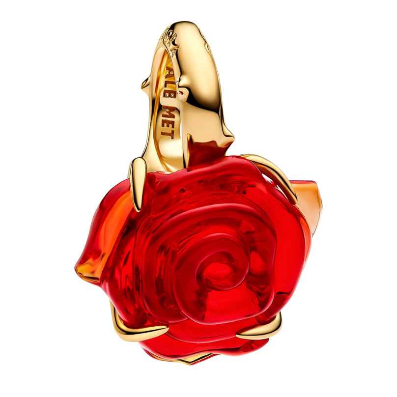 Pandora 764018C01 Dangle Charm Gold Tone Disney Beauty and the Beast 5700303218779