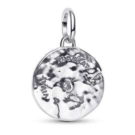 Pandora 794085C01 Locket Dangle Charm Silver Cherry Blossom