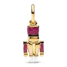 Pandora 763583C01 Charm-Anhänger Beweglicher Nussknacker Goldfarben