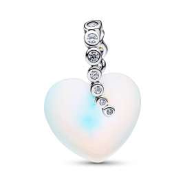 Pandora 794143C01 Charm-Anhänger Silber Sternschnuppe & Herz