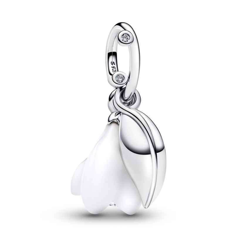Pandora 794239C01 Charm-Anhänger Silber Schneeglöckchen 5700303230580