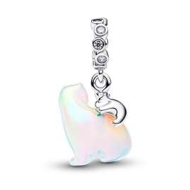 Pandora 794243C01 Silver Dangle Charm Polar Bear Mother & Cub