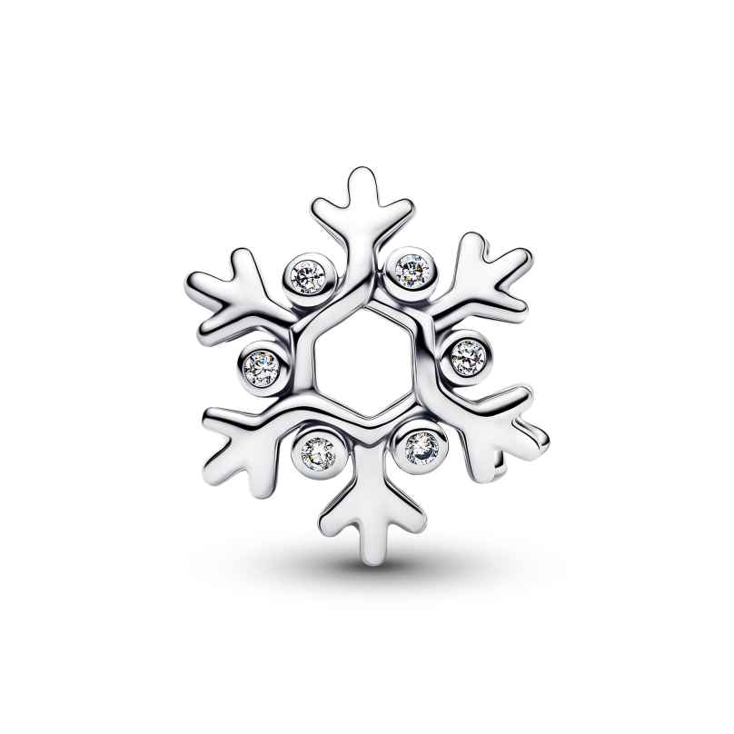 Pandora Silber Charm Schneeflocke 794249C01 • uhrcenter