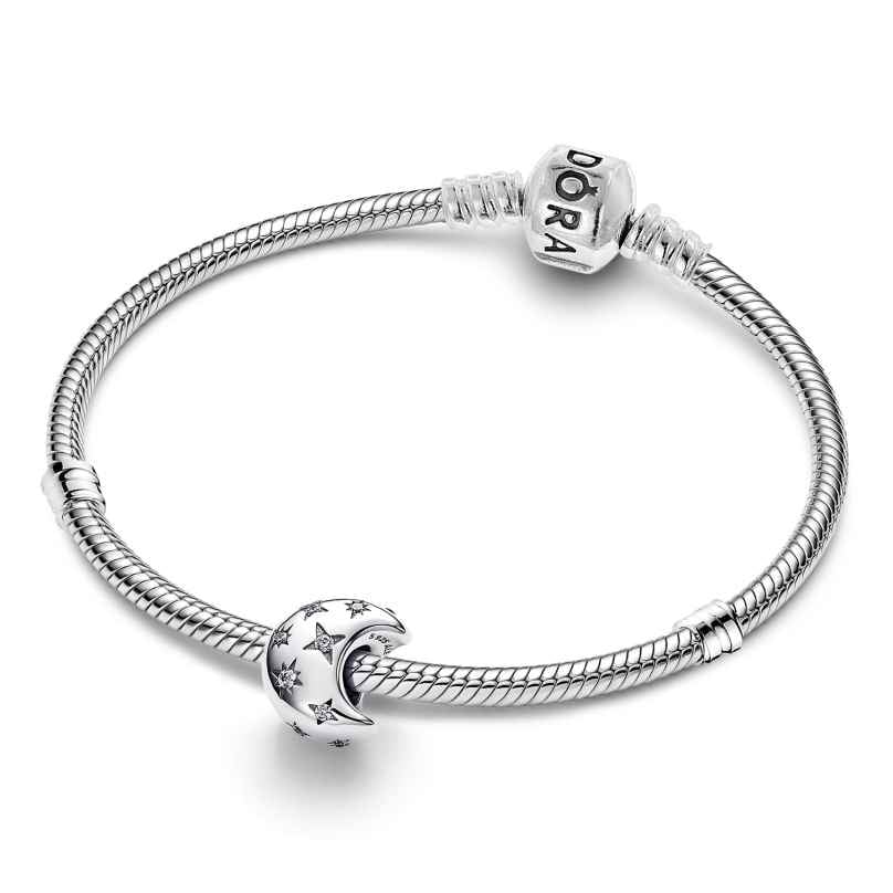 Pandora 21102 Starter Set Women's Bracelet Silver Sparkling Moon