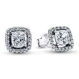 Pandora 21127 Women's Jewellery Set Sparkling Square Halo