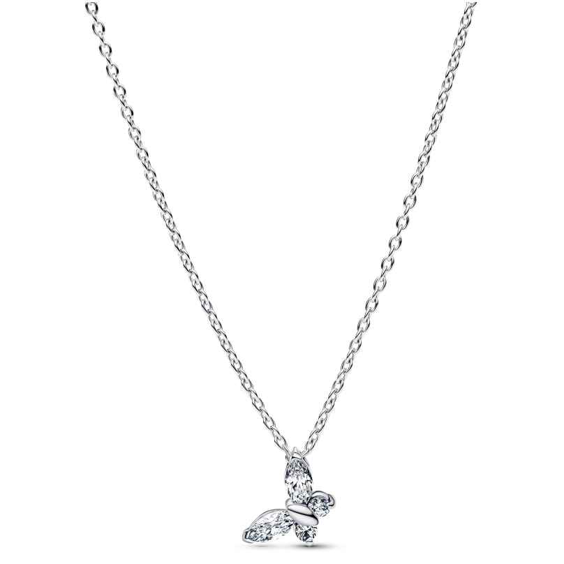 Pandora 394266C01-45 Damen-Halskette Silber Schmetterling 5700303230924