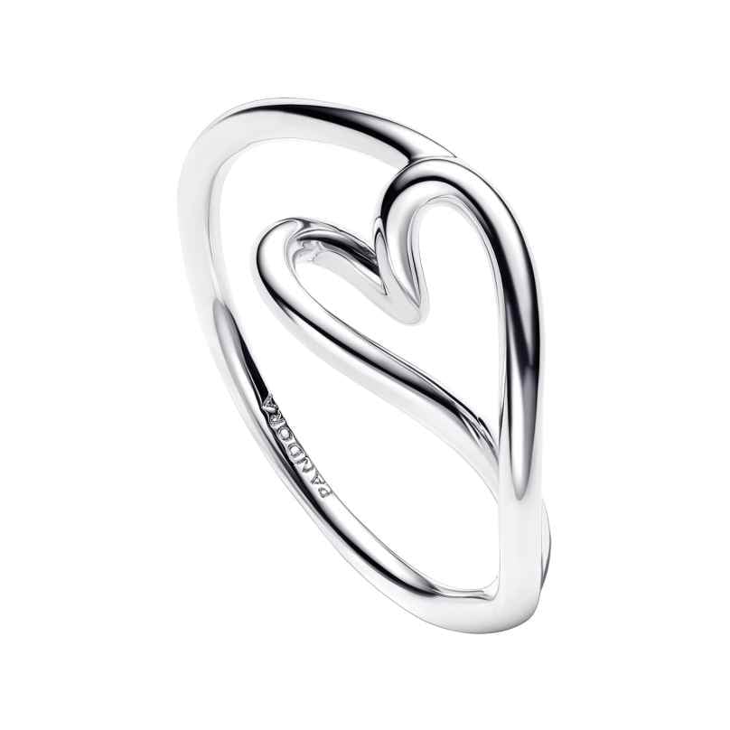 Pandora 194361C00 Ladies' Ring Heart Small Silver
