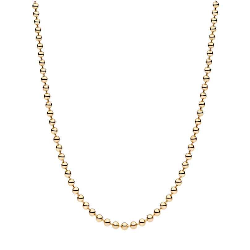 Pandora 364354C00-50 Damen-Kette Kugelkette Goldfarben 50 cm 5700303249520
