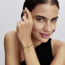 Pandora 764421C01 Charm-Anhänger Briefumschlag Goldfarben