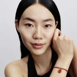 Pandora 764431C01 Dangle Charm Red Fire Horse