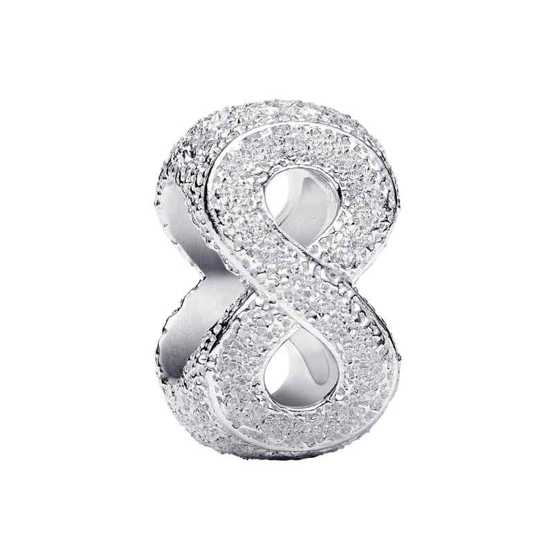 Pandora 794523C00 Silber Mini Charm Unendlichkeitszeichen matt 5700303251622