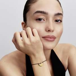 Pandora 564420C01-2 Women's Bracelet Heart Gold Tone