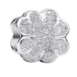 Pandora 21508 Damen-Armband Silber Geschenk-Set mit Mini Kleeblatt matt