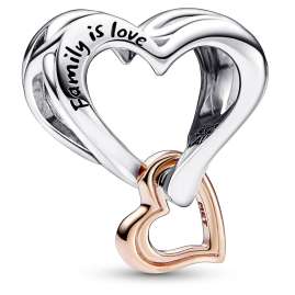 Pandora 21524 Women's Bracelet Starter Set Silver Bundle Two-Tone Infinity Hea