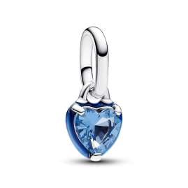 Pandora 21532 Damen-Halskette Geschenkset Silber Blaues Chakra Herz
