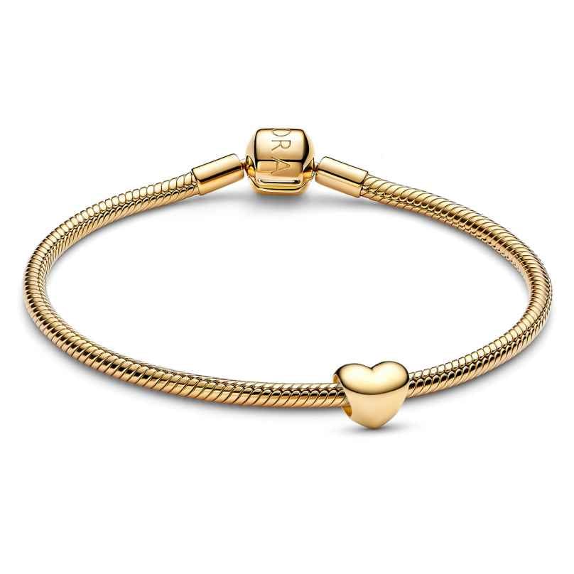 Pandora 21537 Starter-Set Damenarmband Goldfarben Mini Herz