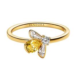 Pandora 164562C01 Women's Ring Honey Bee Gold Tone