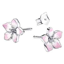 Pandora 294370C01 Women's Earrings 925 Silver Cherry Blossom