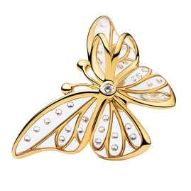 Pandora 764487C01 XL Charm Schmetterling Goldfarben