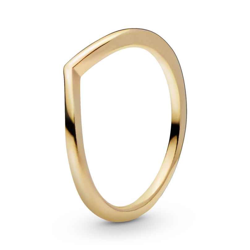 Pandora 168742C00 Damenring Wishbone Goldfarben