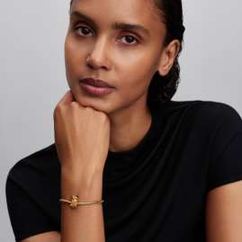 Pandora 764472C01 Charm Goldfarben Disney Pixar Oben Hund Dug