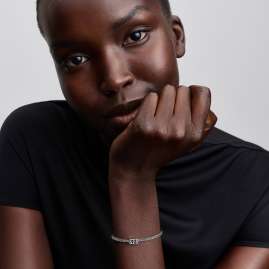 Pandora 794454C01 Charm Silber Sis (Schwester)