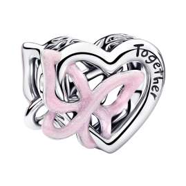 Pandora 21761 Damen-Armband Set Silber Verschlungenes Herz & Schmetterling